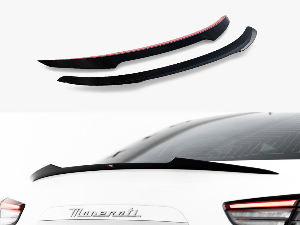 Maxton Design Spoiler CAP Maserati Ghibli Modena Mk3 Facelift - MA-GH-1-CAP1G - Image 1