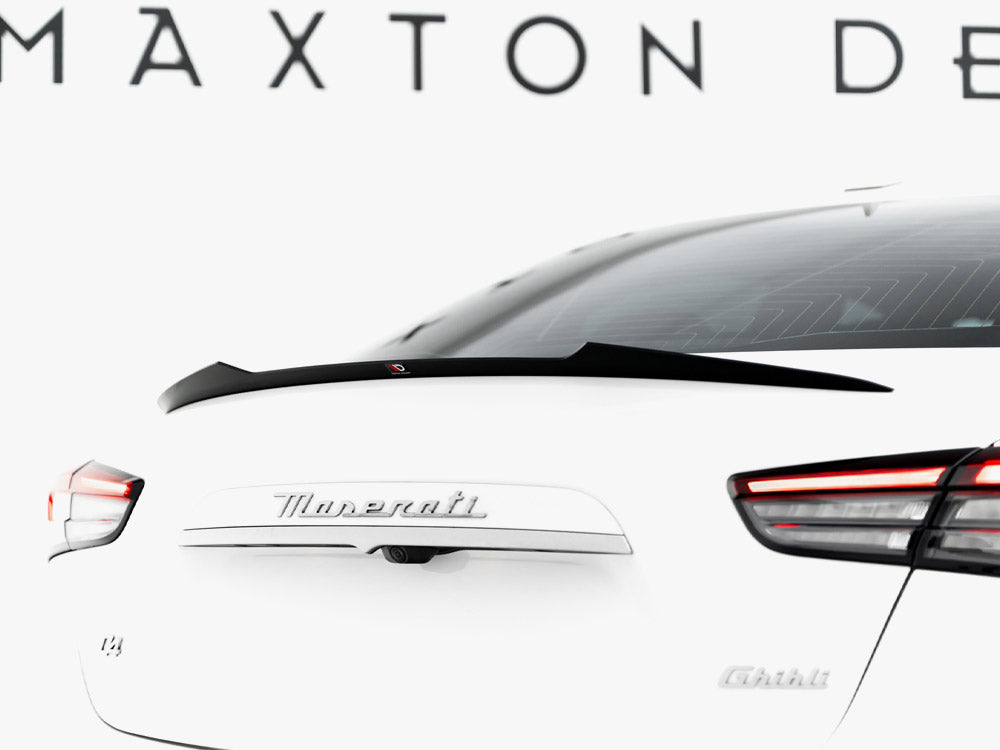 Maxton Design Spoiler CAP Maserati Ghibli Modena Mk3 Facelift - MA-GH-1-CAP1G - Image 3