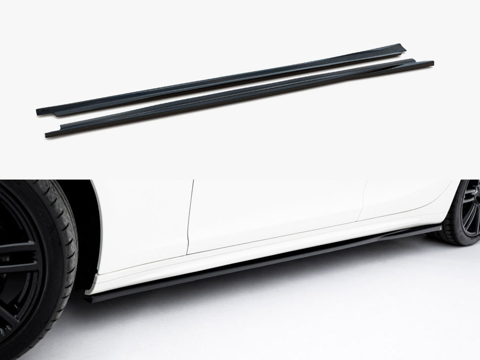 Maxton Design Side Skirts Diffusers Maserati Ghibli Modena Mk3 Facelift - MA-GH-1F-SD1G - Image 1