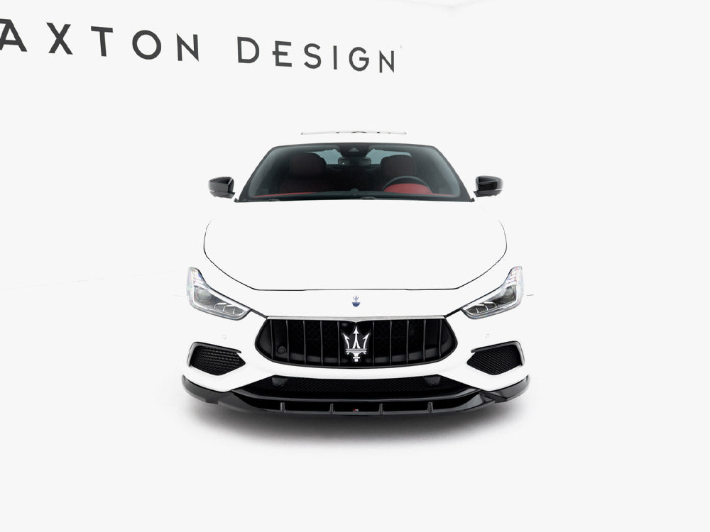 Maxton Design Front Splitter Maserati Ghibli Modena Mk3 Facelift - MA-GH-1F-MO-FD1G - Image 4