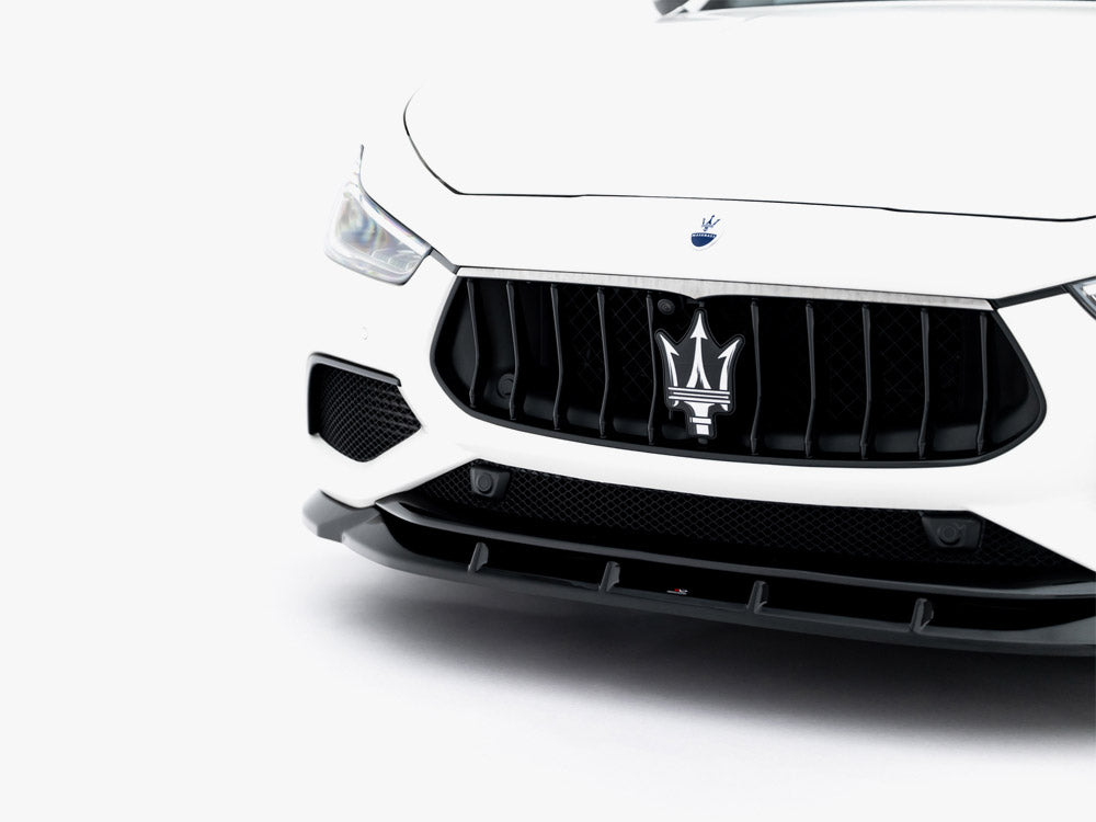 Maxton Design Front Splitter Maserati Ghibli Modena Mk3 Facelift - MA-GH-1F-MO-FD1G - Image 5
