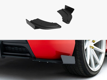 Street PRO Rear Side Splitters + Flaps Mazda 3 MPS Mk1 EU Version