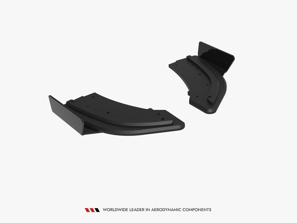 Street PRO Rear Side Splitters + Flaps Mazda 3 MPS Mk1 EU Version