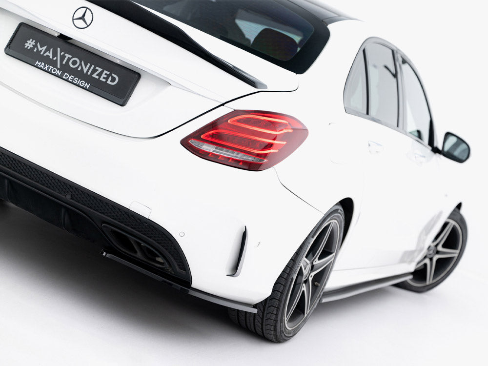 Maxton Design Rear Side Splitters Mercedes-Benz C AMG-Line Sedan W205 - ME-C-205-AMGLINE-RSD1G - Image 4