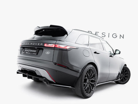Maxton Design Rear Splitter (Vertical Bars) V.2 Land Rover Range Rover Velar R-Dynamic Mk1 - LR-RR-VE-1-RDYNAMIC-RD3G+RD4G - Image 2