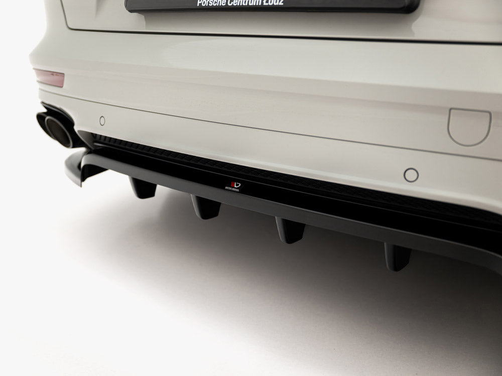 Maxton Design Rear Splitter (Vertical Bars) Porsche Panamera GTS Sport Turismo 971 Facelift - PO-PA-971F-H-RD1G+RD2G - Image 4