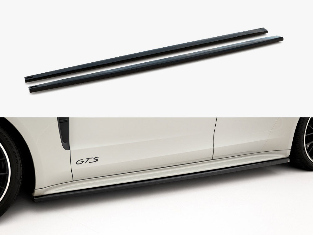 Maxton Design Side Skirts Diffusers Porsche Panamera GTS Sport Turismo 971 Facelift - PO-PA-971F-H-SD1G - Image 1