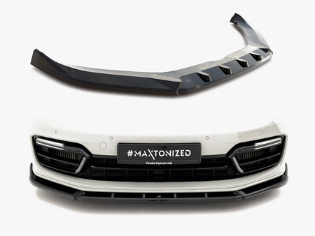 Maxton Design Front Splitter Porsche Panamera GTS Sport Turismo 971 Facelift - PO-PA-971F-H-FD2G - Image 1