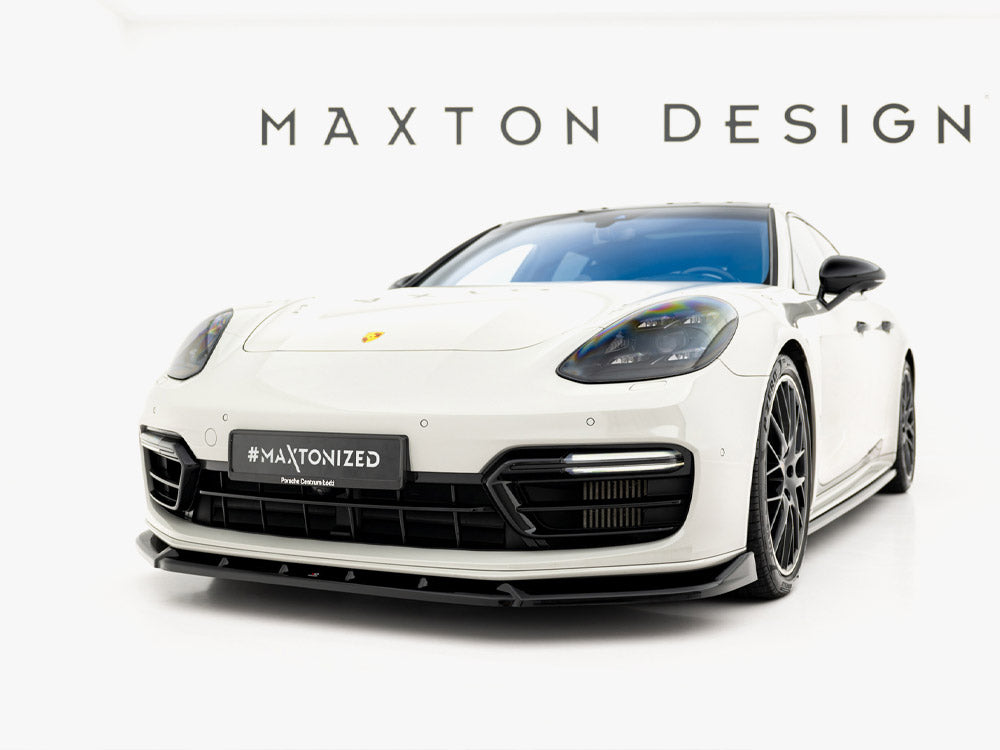 Maxton Design Front Splitter Porsche Panamera GTS Sport Turismo 971 Facelift - PO-PA-971F-H-FD2G - Image 2
