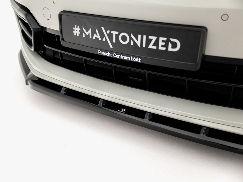 Maxton Design Front Splitter Porsche Panamera GTS Sport Turismo 971 Facelift - PO-PA-971F-H-FD2G - Image 4