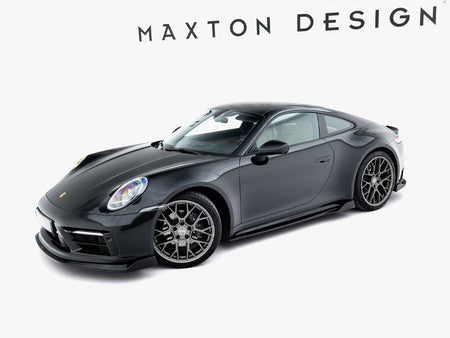 Maxton Design Side Skirts Diffusers V.2 Porsche 911 Carrera Sport Design 992 - PO-911-992-CA-AERO-SPORT-SD2G - Image 2