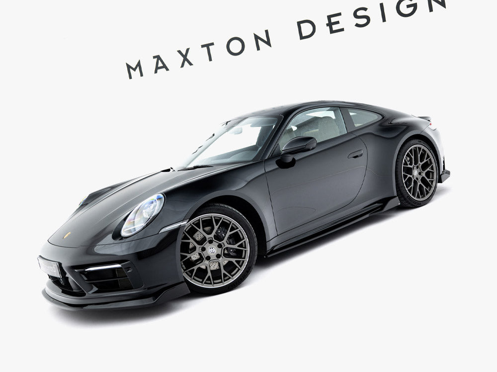 Maxton Design Side Skirts Diffusers V.2 Porsche 911 Carrera Sport Design 992 - PO-911-992-CA-AERO-SPORT-SD2G - Image 3