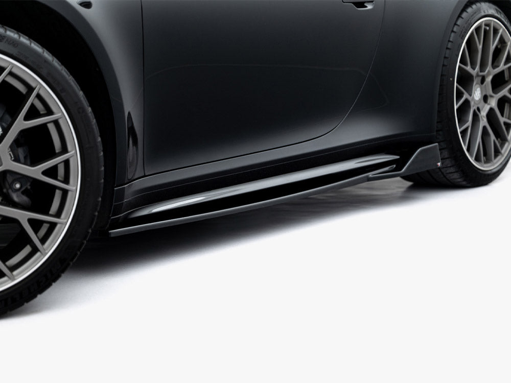 Maxton Design Side Skirts Diffusers V.2 Porsche 911 Carrera Sport Design 992 - PO-911-992-CA-AERO-SPORT-SD2G - Image 4