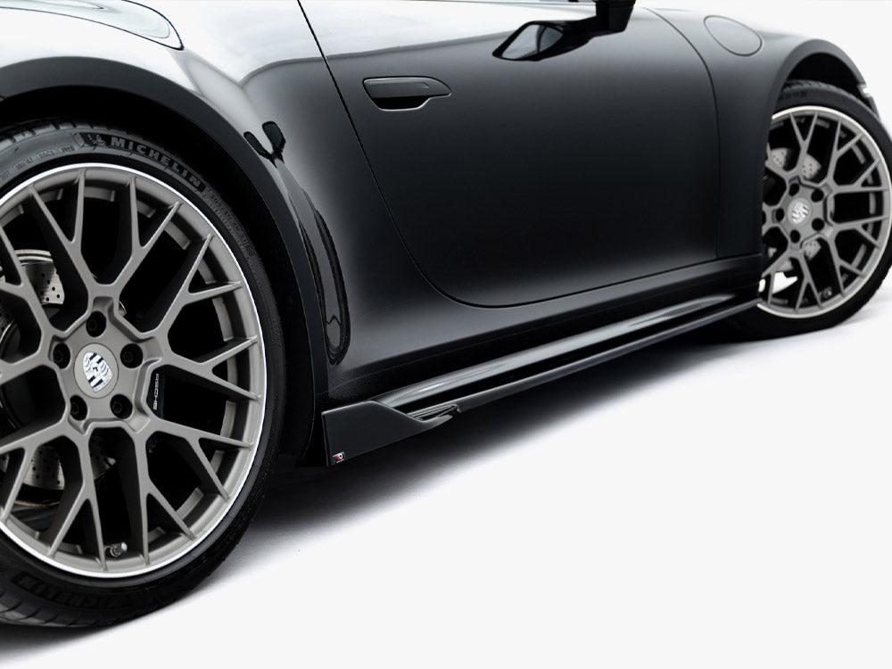 Maxton Design Side Skirts Diffusers V.2 Porsche 911 Carrera Sport Design 992 - PO-911-992-CA-AERO-SPORT-SD2G - Image 5