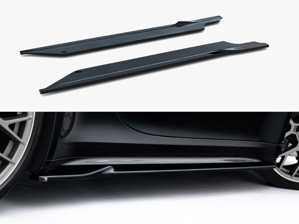 Maxton Design Side Skirts Diffusers V.1 Porsche 911 Carrera Sport Design 992 - PO-911-992-CA-AERO-SPORT-SD1G - Image 1