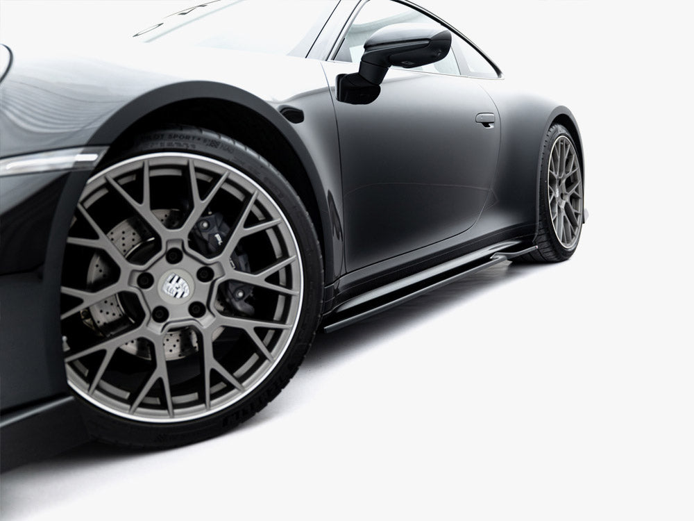 Maxton Design Side Skirts Diffusers V.1 Porsche 911 Carrera Sport Design 992 - PO-911-992-CA-AERO-SPORT-SD1G - Image 4
