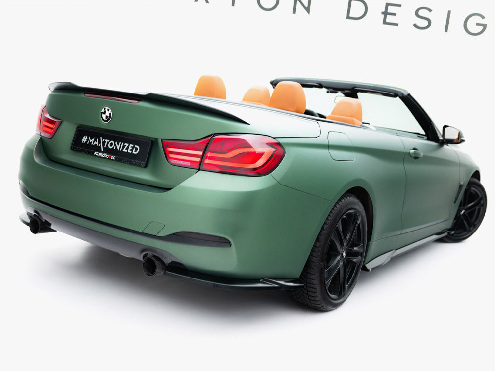 Rear Side Splitters BMW 4 Cabrio / Coupe F33 / F32