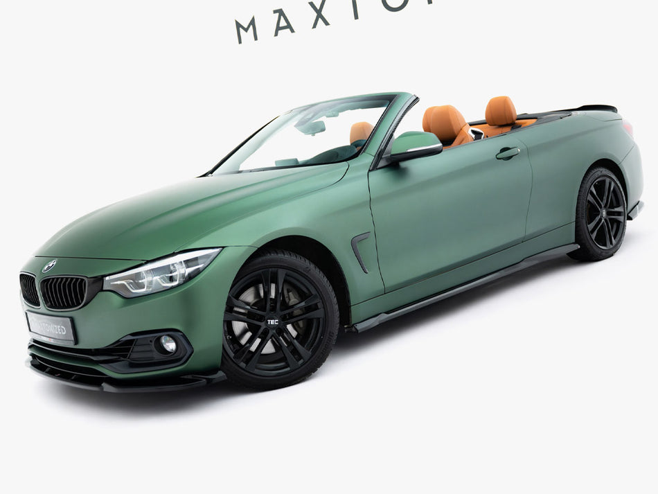 Maxton Design Side Skirts Diffusers BMW 4 Cabrio / Coupe F33 / F32 - BM-4-F33-CA-SD1G - Image 2