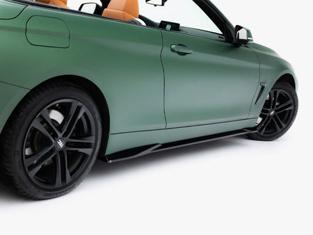 Maxton Design Side Skirts Diffusers BMW 4 Cabrio / Coupe F33 / F32 - BM-4-F33-CA-SD1G - Image 5