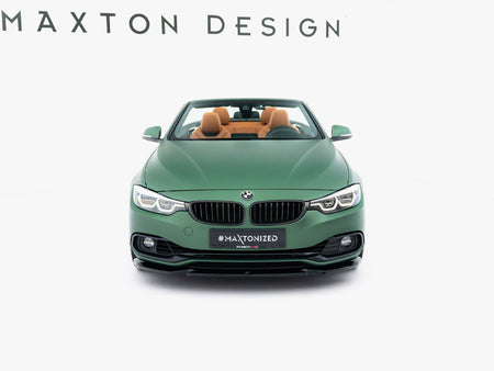 Maxton Design Front Splitter BMW 4 Cabrio / Coupe F33 / F32 - BM-4-F33-CA-FD1G - Image 3