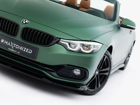 Maxton Design Front Splitter BMW 4 Cabrio / Coupe F33 / F32 - BM-4-F33-CA-FD1G - Image 5