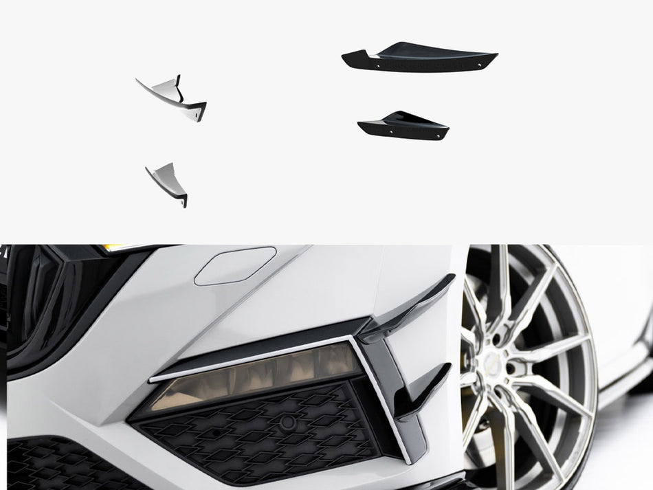 Front Bumper Wings (Canards) Skoda Octavia RS Mk4