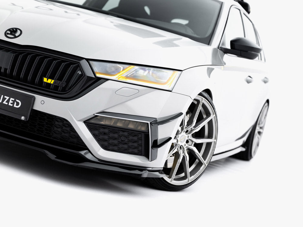 Front Bumper Wings (Canards) Skoda Octavia RS Mk4