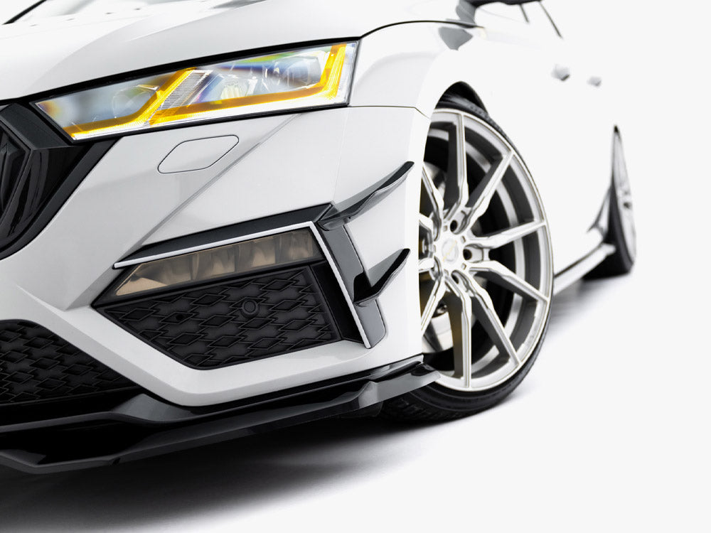 Maxton Design Front Bumper Wings (Canards) Skoda Octavia RS Mk4 - SK-OC-4-RS-CAN1 - Image 4
