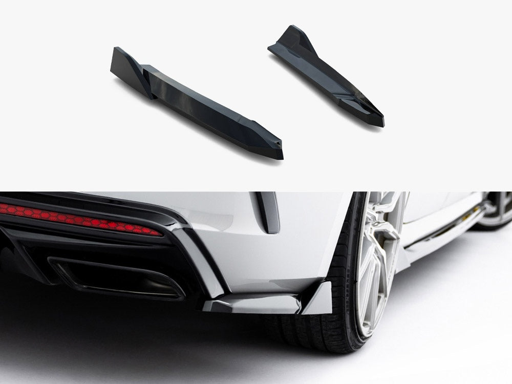 Maxton Design Rear Side Splitters V.8 Skoda Octavia RS Liftback / Estate Mk4 - SK-OC-4F-RS-RSD4G - Image 1