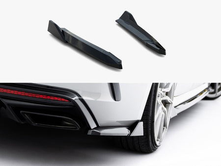 Maxton Design Rear Side Splitters V.8 Skoda Octavia RS Liftback / Estate Mk4 - SK-OC-4F-RS-RSD4G - Image 1