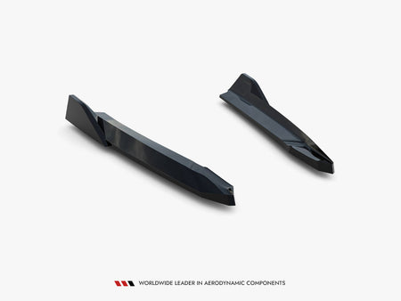 Maxton Design Rear Side Splitters V.8 Skoda Octavia RS Liftback / Estate Mk4 - SK-OC-4F-RS-RSD4G - Image 6