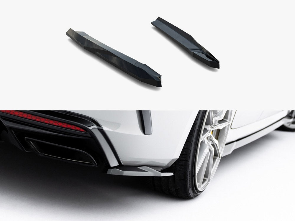 Maxton Design Rear Side Splitters V.7 Skoda Octavia RS Liftback / Estate Mk4 - SK-OC-4F-RS-RSD3G - Image 1