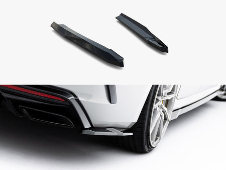 Maxton Design Rear Side Splitters V.7 Skoda Octavia RS Liftback / Estate Mk4 - SK-OC-4F-RS-RSD3G - Image 1