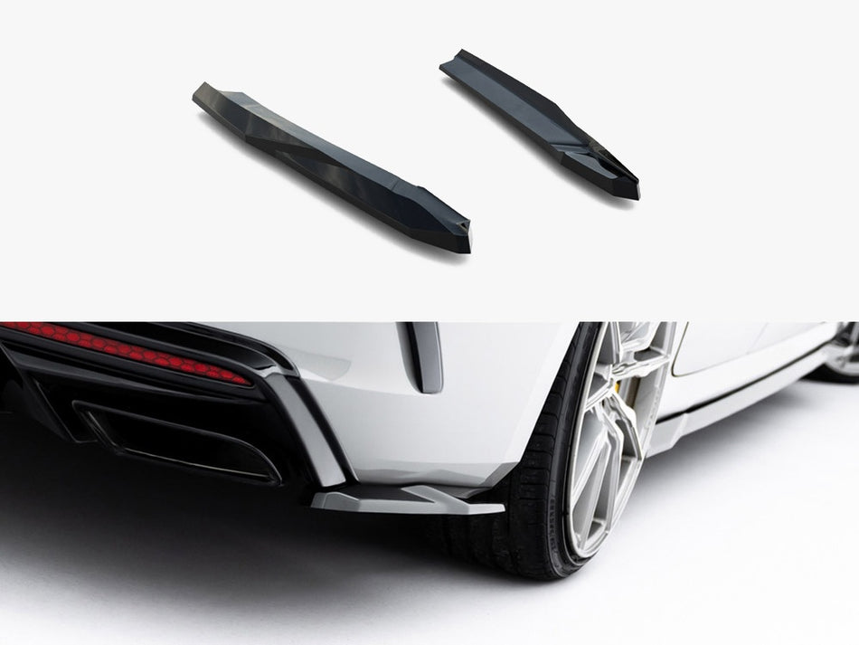 Maxton Design Rear Side Splitters V.7 Skoda Octavia RS Liftback / Estate Mk4 - SK-OC-4F-RS-RSD3G - Image 1