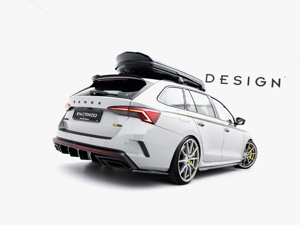 Rear Side Splitters V.7 Skoda Octavia RS Liftback / Estate Mk4