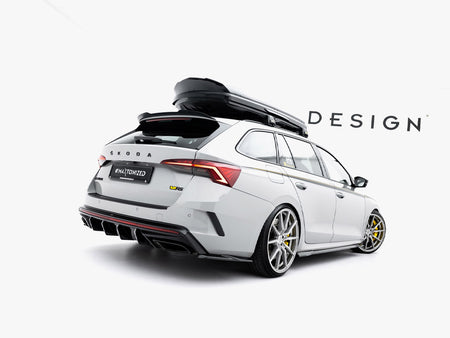 Rear Side Splitters V.7 Skoda Octavia RS Liftback / Estate Mk4