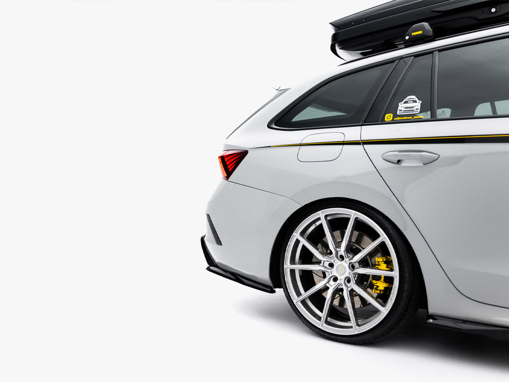 Maxton Design Rear Side Splitters V.7 Skoda Octavia RS Liftback / Estate Mk4 - SK-OC-4F-RS-RSD3G - Image 5