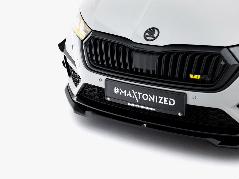 Maxton Design Front Splitter V.4 Skoda Octavia RS Mk 4 - SK-OC-4-RS-FD4G - Image 6