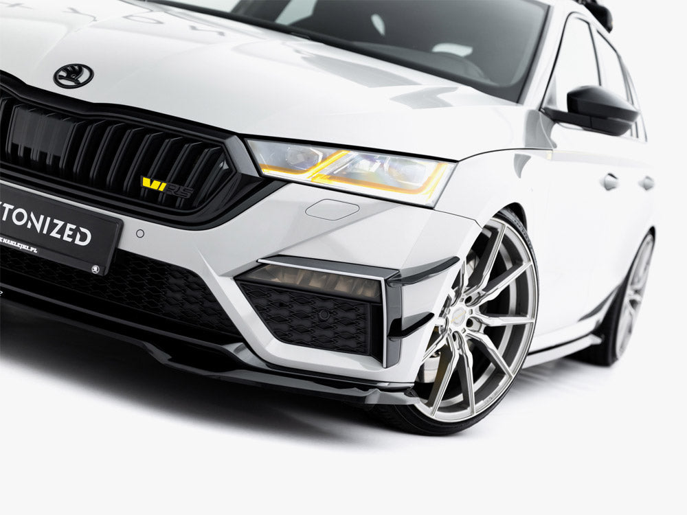 Front Splitter V.4 Skoda Octavia RS Mk 4