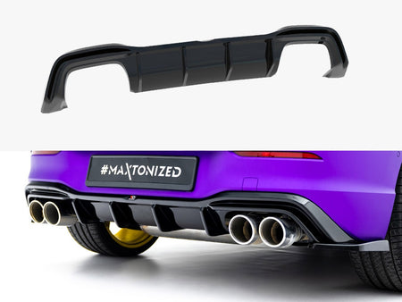 Rear Valance V.2 Volkswagen Golf R Mk8 Facelift