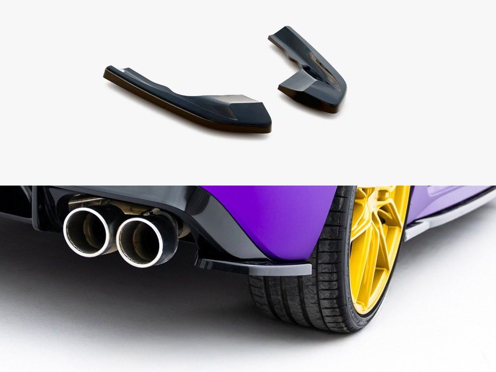 Maxton Design Rear Side Splitters V.1 Volkswagen Golf R Mk8 Facelift - VW-GO-8-R-RSD1G - Image 1