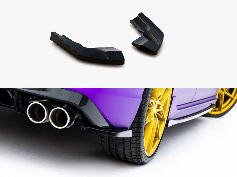 Maxton Design Rear Side Splitters V.2 Volkswagen Golf R Mk8 Facelift - VW-GO-8-R-RSD2G - Image 1