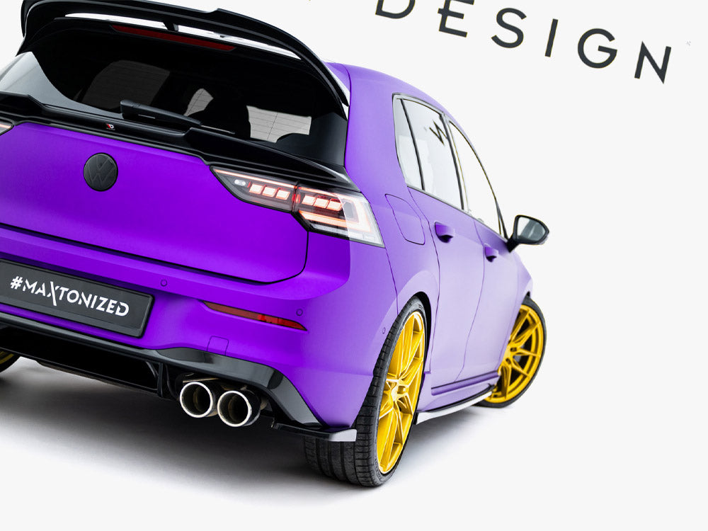 Maxton Design Rear Side Splitters V.2 Volkswagen Golf R Mk8 Facelift - VW-GO-8-R-RSD2G - Image 3