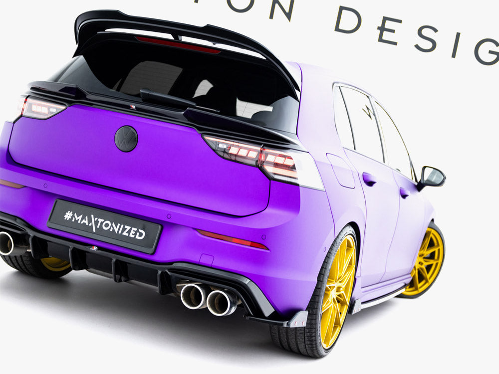 Maxton Design Rear Side Splitters V.6 + Flaps Volkswagen Golf R Mk8 Facelift - VW-GO-8-R-RSD6G+RSF1B - Image 5