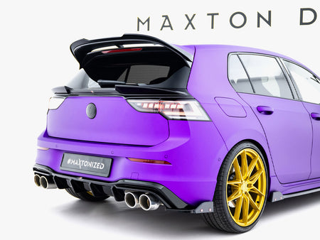 Maxton Design Rear Side Splitters V.6 + Flaps Volkswagen Golf R Mk8 Facelift - VW-GO-8-R-RSD6G+RSF1B - Image 6