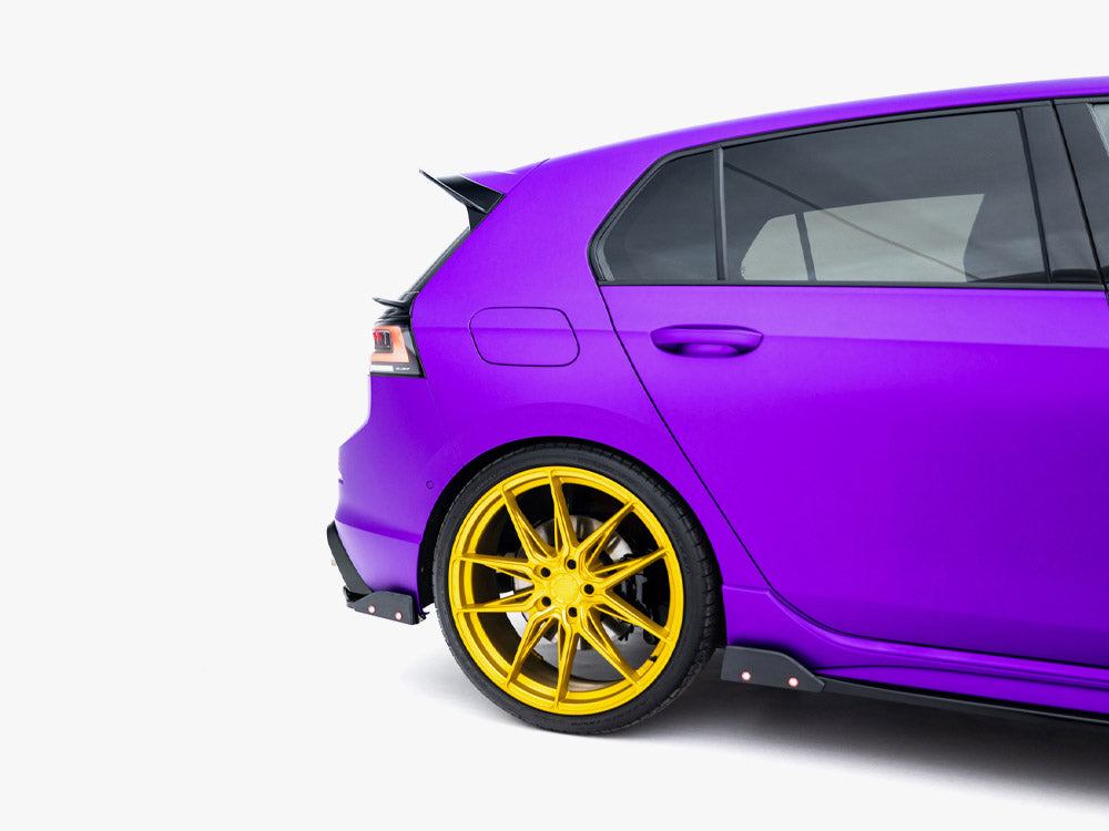 Maxton Design Rear Side Splitters V.6 + Flaps Volkswagen Golf R Mk8 Facelift - VW-GO-8-R-RSD6G+RSF1B - Image 7