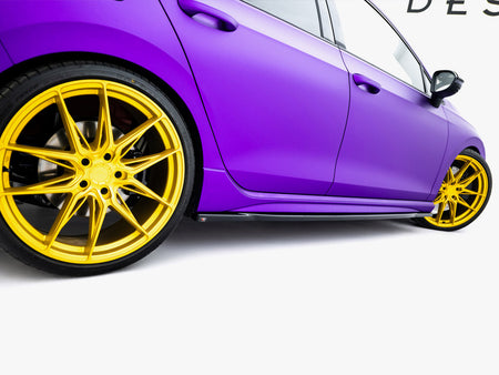 Maxton Design Side Skirts Diffusers V.1 Volkswagen Golf R Mk8 Facelift - VW-GO-8-R-SD1G - Image 4