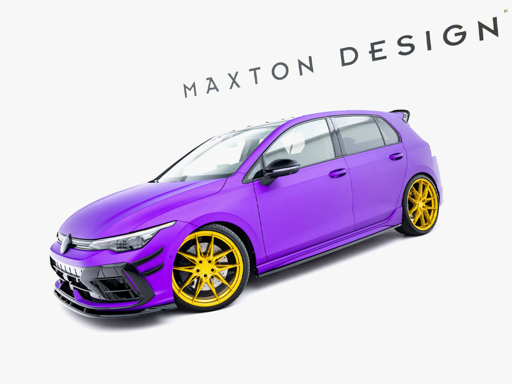 Maxton Design Side Skirts Diffusers V.3 Volkswagen Golf R Mk8 Facelift - VW-GO-8-R-SD3G - Image 2