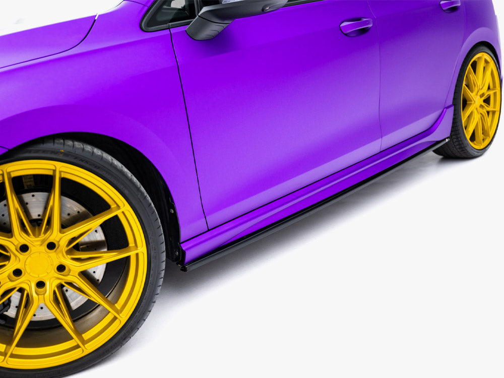 Side Skirts Diffusers V.3 Volkswagen Golf R Mk8 Facelift