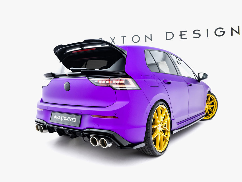 Rear Side Splitters V.6 Volkswagen Golf R Mk8 Facelift